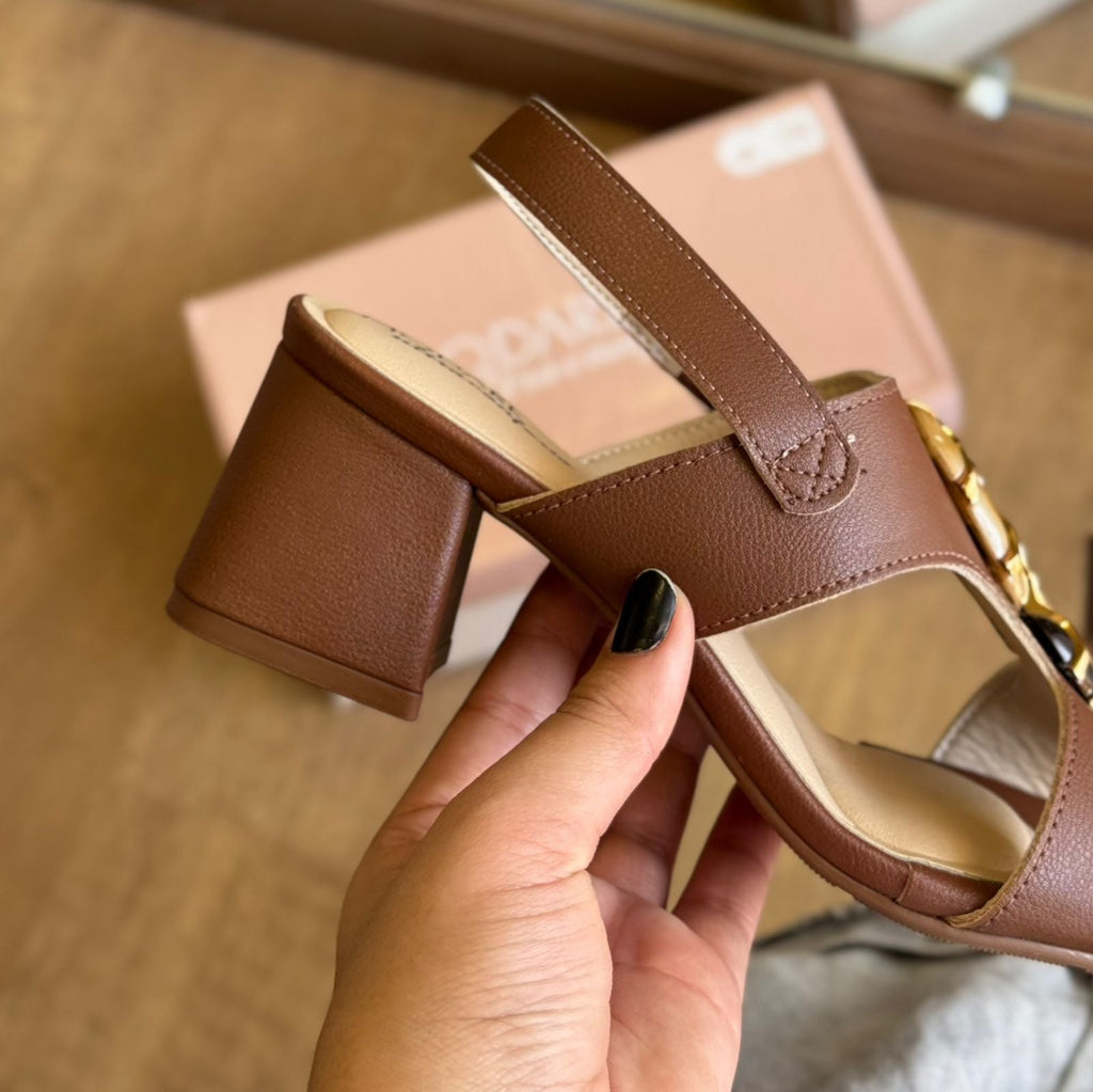 Sandália Salto Modare Pedra Central  7172.127