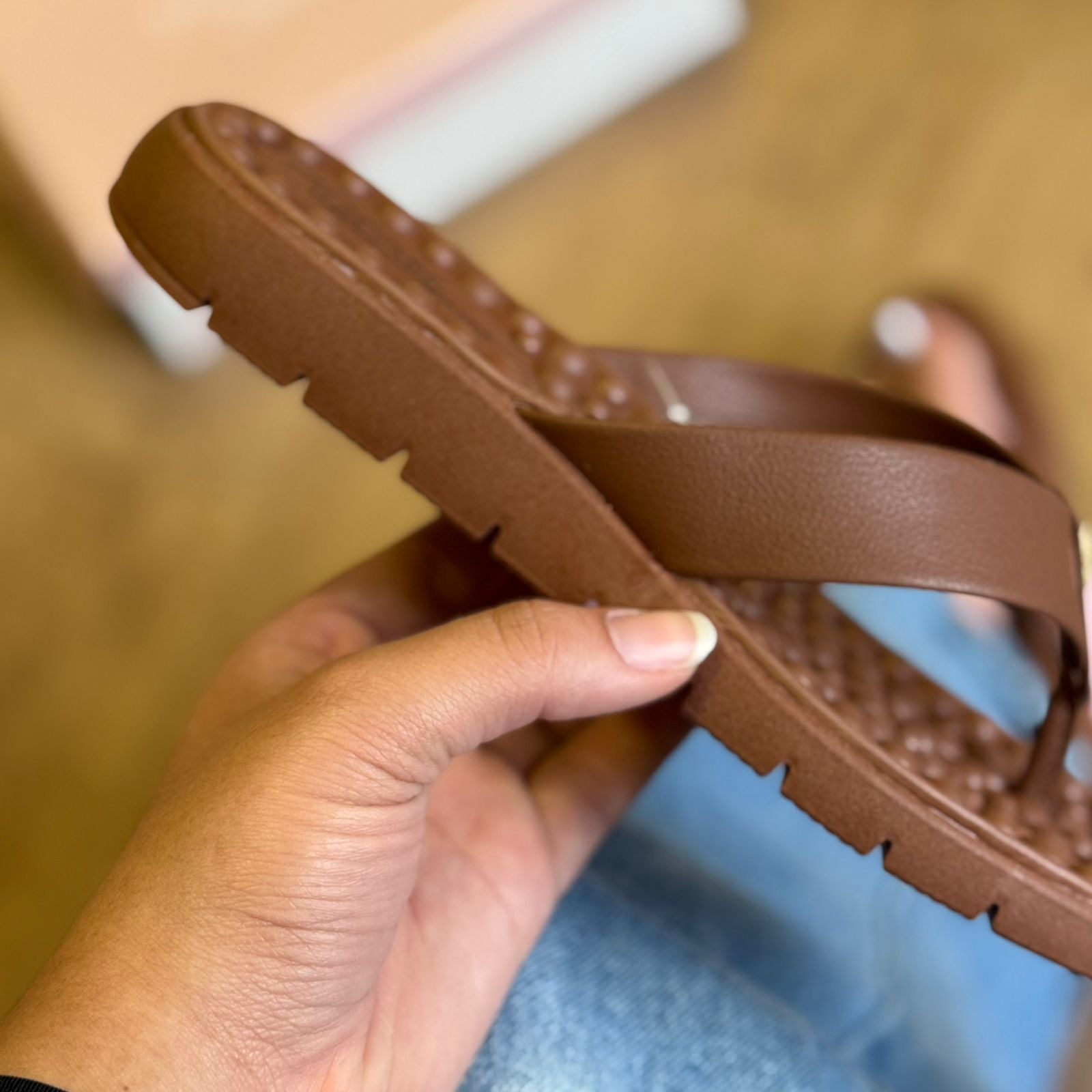 Sandália Rasteirinha Feminina Modare 7162.331