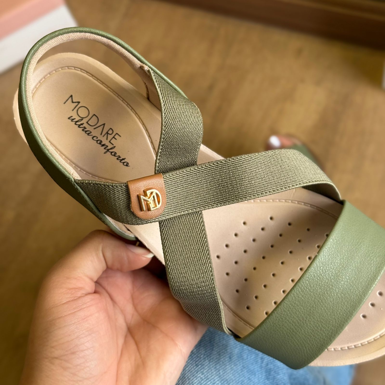 Sandália Modare Tiras Entrelaçadas 7125.249