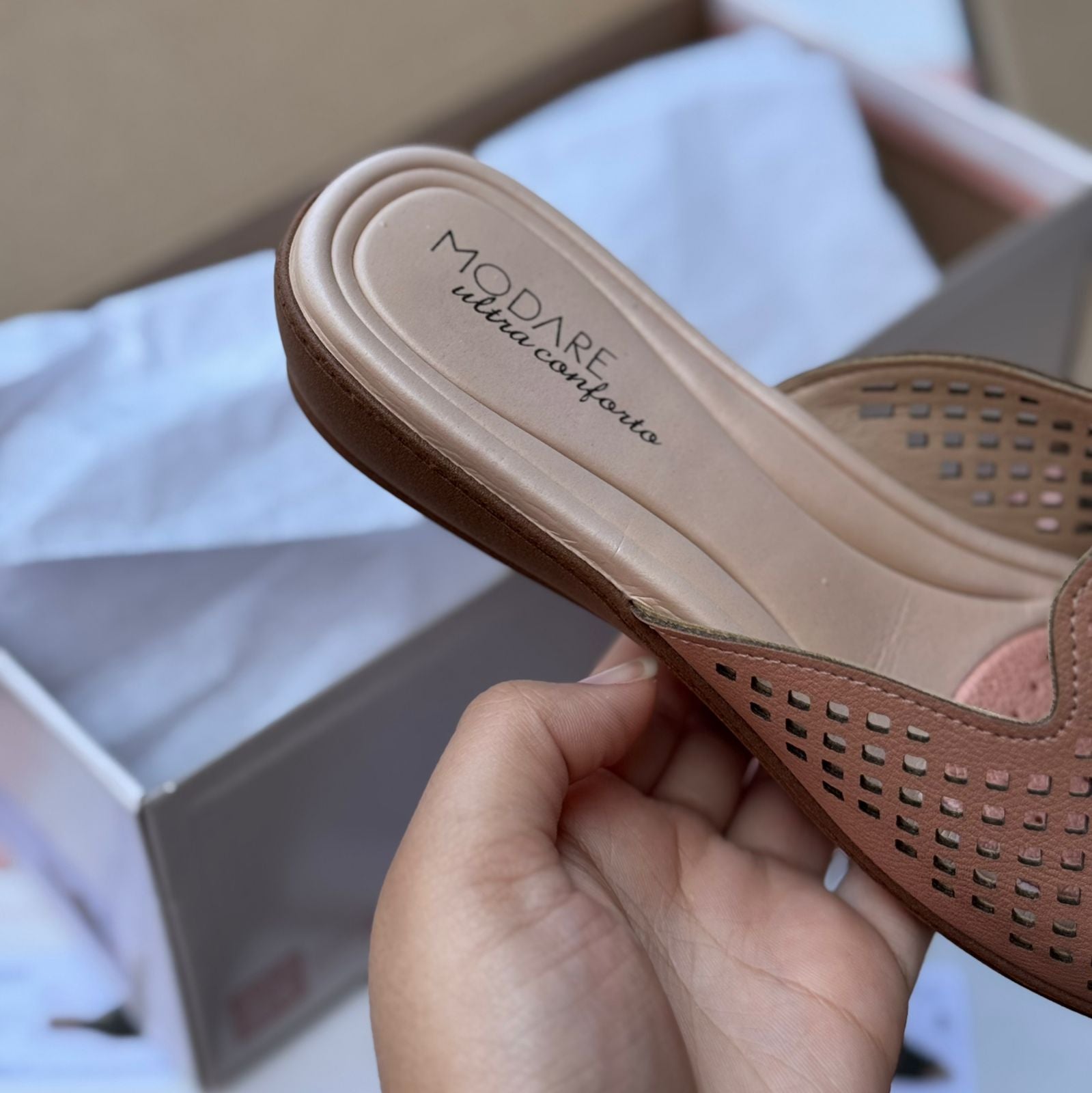 Sandália Modare Rasteira Slide 7127.258