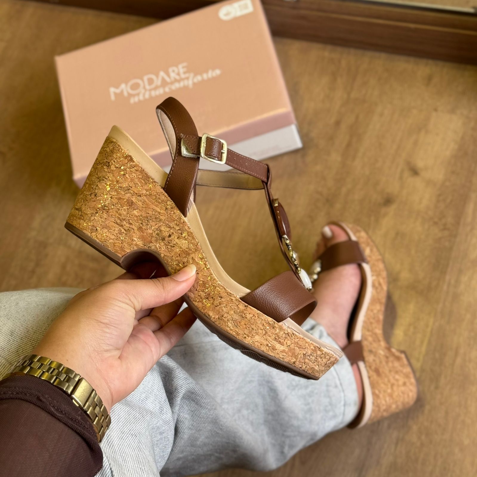 Sandália Salto Modare 7137.150