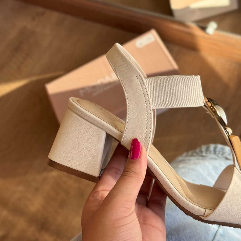 Sandália Modare Salto Bloco Médio 7172.113